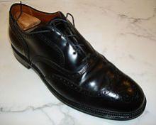 Schuh aus Cordovan-Leder