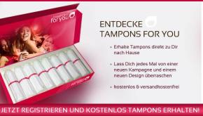 Tampons kostenlos